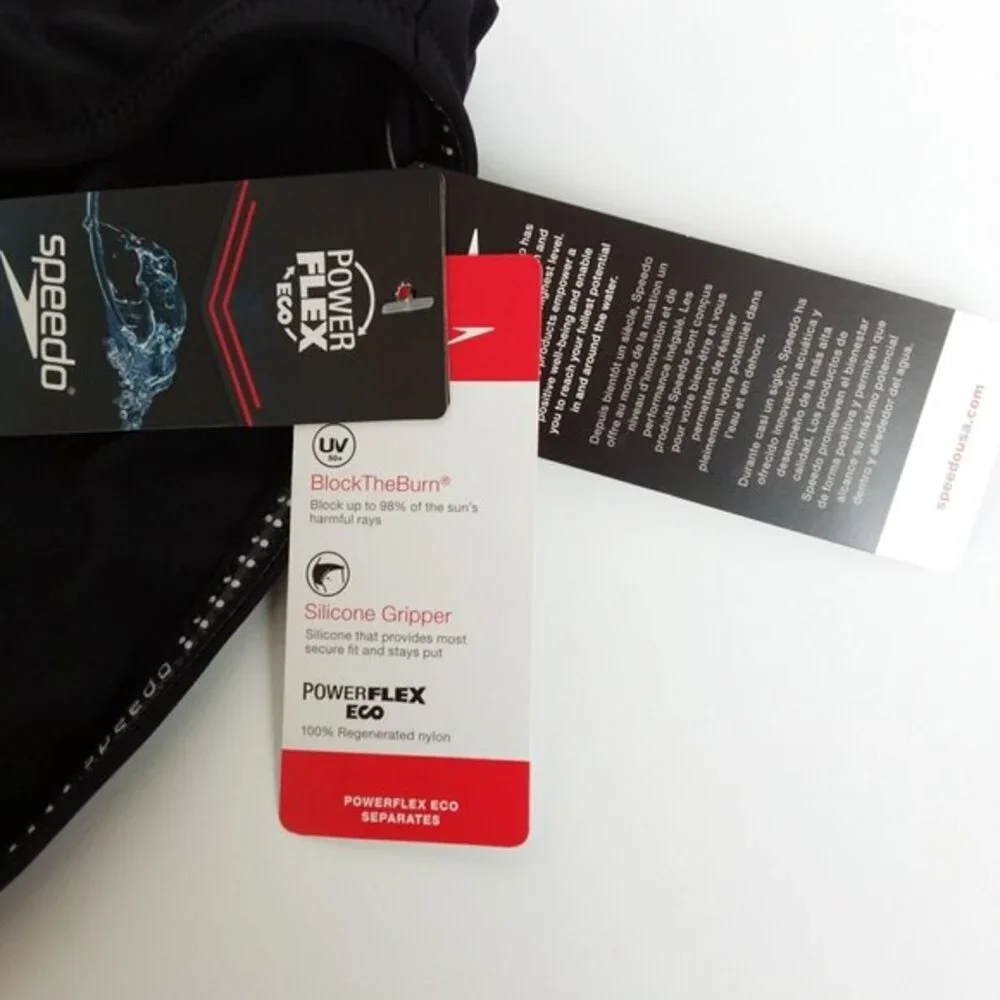 Speedo Power Flex UV 50+ Bikini Bottom Black XL